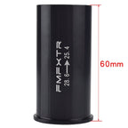 2 PCS FMFXTR Bicycle Seat Tube Reducer Sleeve Conversion Sleeve, Specification: 28.6mm To 25.4mm - British D'sire
