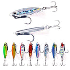 2 PCS HENGJIA Shore Casting Lead Fish Long-distance Casting Sinker Double Hook Lure, Size: 32g(4) - British D'sire