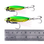 2 PCS HENGJIA Shore Casting Lead Fish Long-distance Casting Sinker Double Hook Lure, Size: 32g(4) - British D'sire