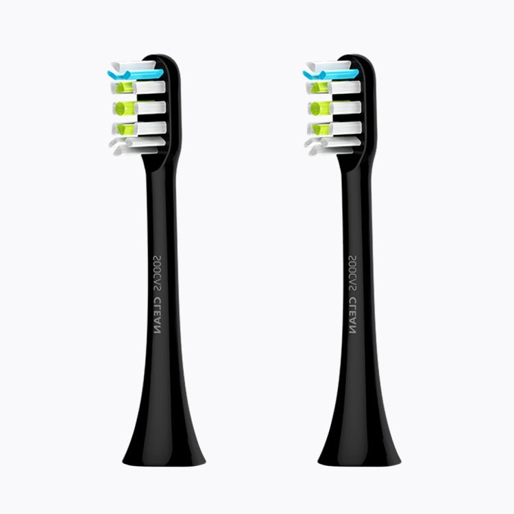 2 PCS Original Xiaomi Youpin General Cleaning Replacement Brush Heads for Xiaomi Soocare Sonic Electric Toothbrush (HC7711W)(Black) Secondary image