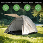 2 - Person Camping Foldable Tent - Tent - British D'sire