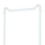 2 - Tier Plastic Rolling Laundry Baskets with Hanging Rack - Laundry Basket - British D'sire