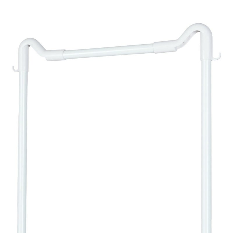 2 - Tier Plastic Rolling Laundry Baskets with Hanging Rack - Laundry Basket - British D'sire