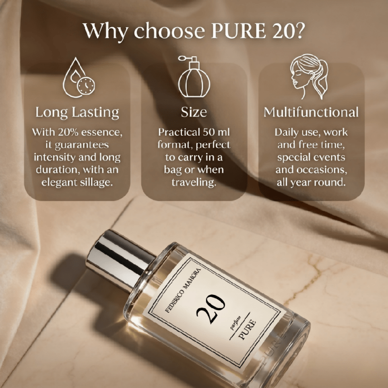 20 – PURE PARFUM FOR HER 50 ml - EDP SPRAY - British D'sire