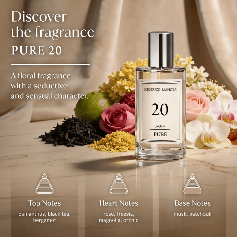 20 – PURE PARFUM FOR HER 50 ml - EDP SPRAY - British D'sire