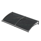 (200*100cm) Outdoor Door Window Awning Canopy - Awning Canopy - British D'sire