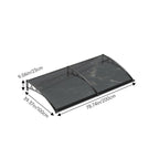 (200*100cm) Outdoor Door Window Awning Canopy - Awning Canopy - British D'sire