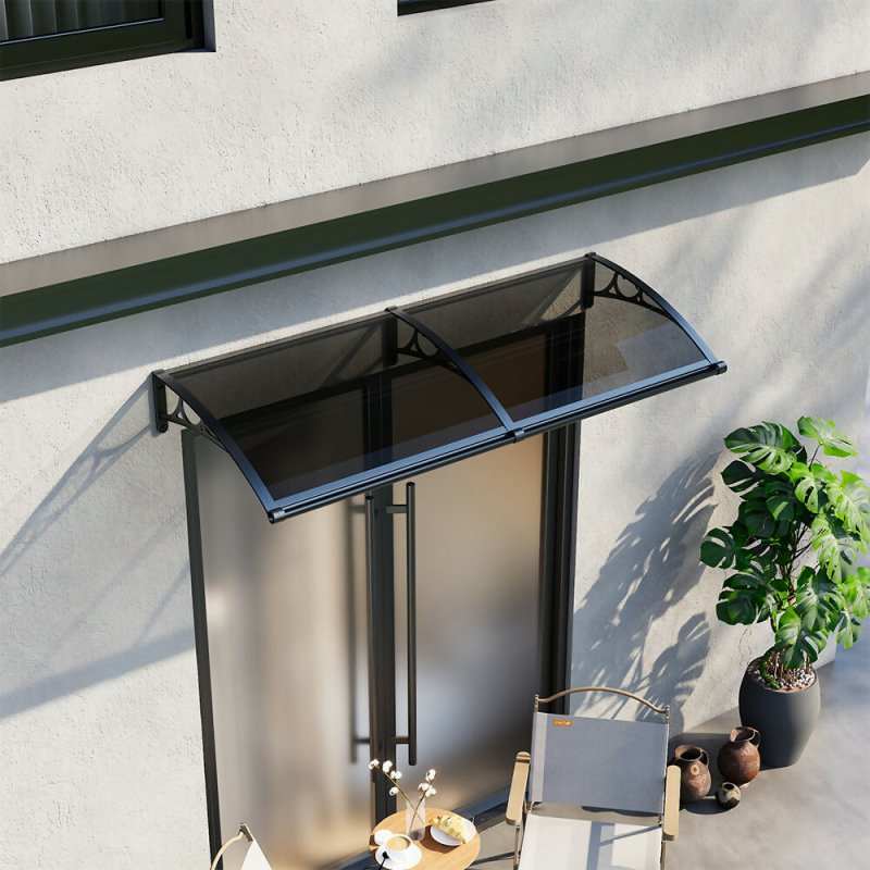 (200*80cm) Outdoor Door Window Awning Canopy - Awning Canopy - British D'sire Main image