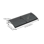 (200*80cm) Outdoor Door Window Awning Canopy - Awning Canopy - British D'sire