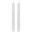Luxe Collection Natural Glow S/ 2 White LED Dinner Candles