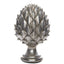 Large Silver Pinecone Finial Decorative Ornament