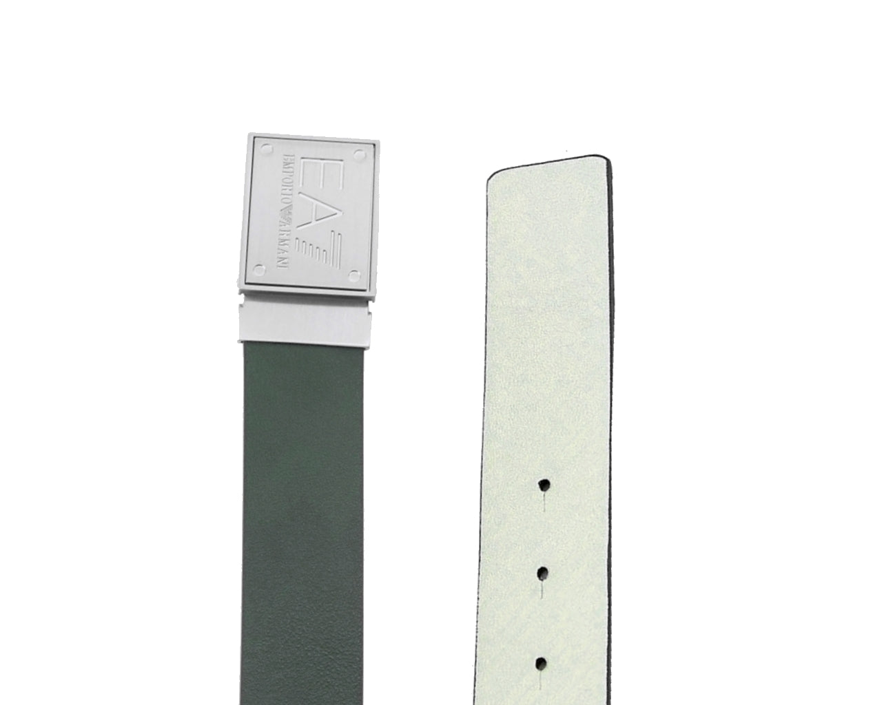 Emporio Armani 245524 8A693 Train Core ID Reversible EA7 Belt Iron Gate
