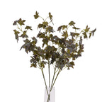 Variegated Maple Leaf Artificial Flower Stem