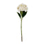White Hydrangea Stem Artificial Flower Stem