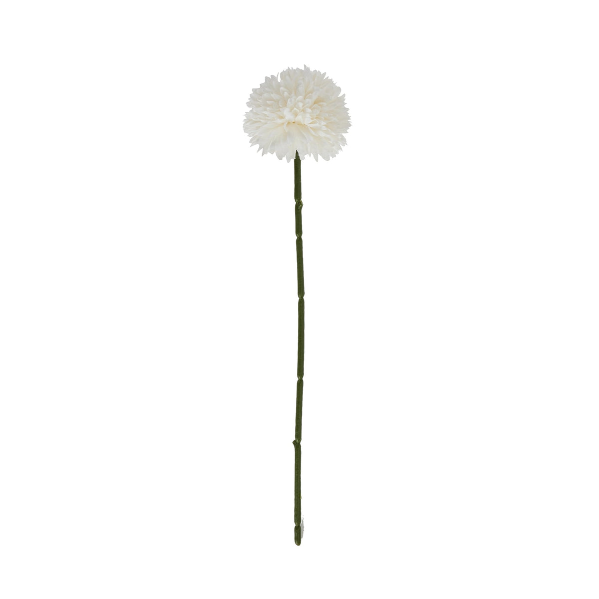 White Short Chrysanthemum Artificial Flower Stem