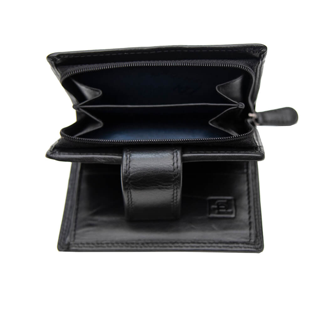 Verona Small Trifold Leather Purse - 2311