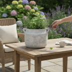 Athena Stone Hydria Pot Decorative Home Accessory