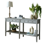 The Serene Collection Four Drawer Console Table