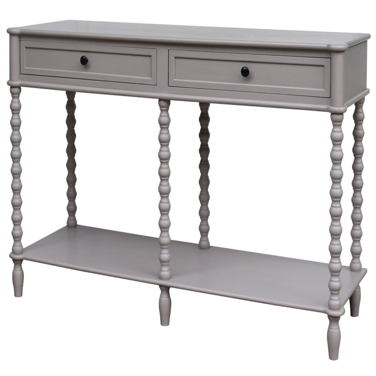 The Camden Collection Large Two Drawer Console Table
