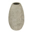 Catania Large Olpe Vase - Silver Ceramic Decorative Vase