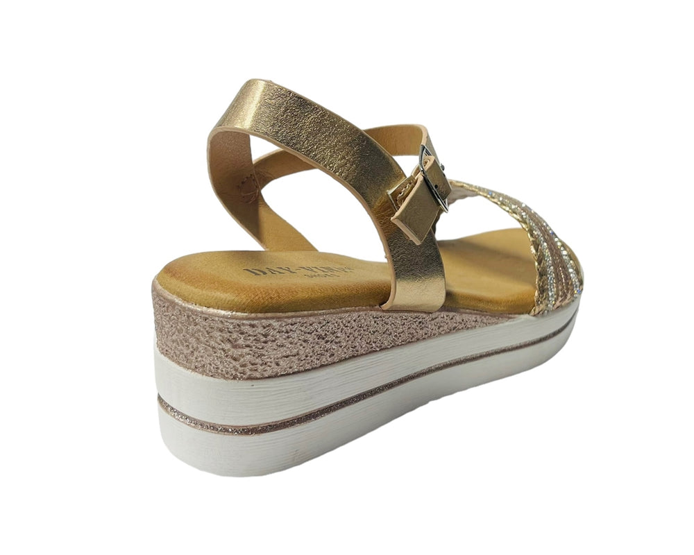 Women's Wedge Heel Ankle Strap Sandals