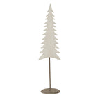 Medium Whitewashed Tall Tree On Stand