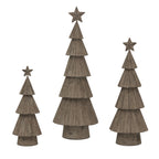Medium Rustic Bough Tree With Star