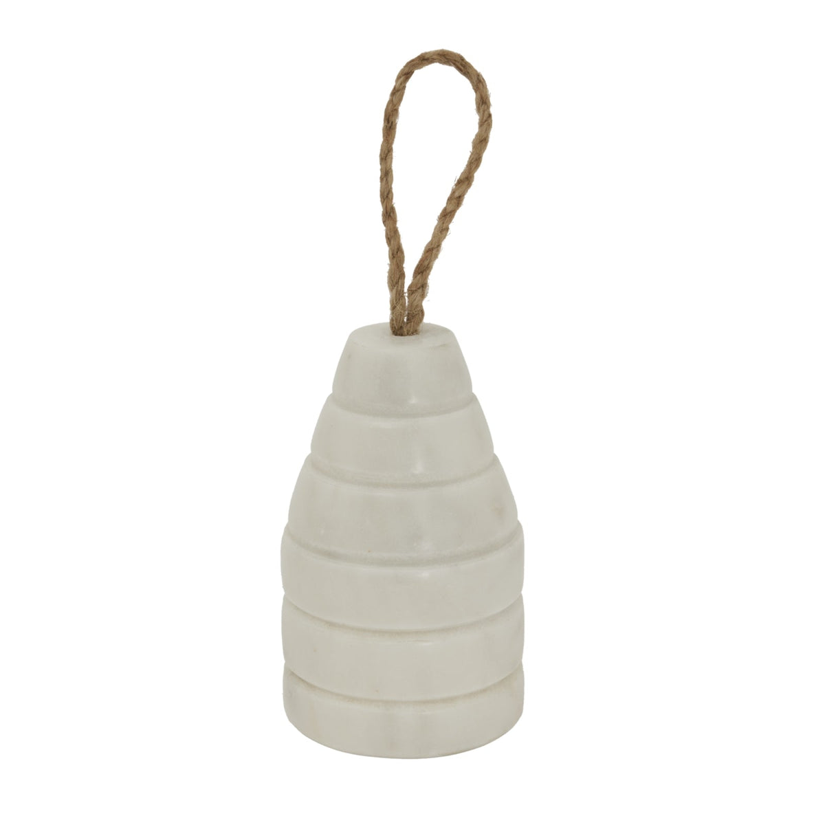 Marble Ribbed Doorstop Decorative Home Accessory