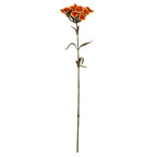 Orange Dianthus Spray Artificial Flower Spray