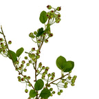 Green Mossberry Large Branch Artificial Flower Stem