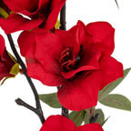 Crimson Bloom Large Spray Artificial Flower Spray