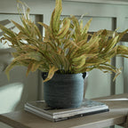 Variegated Long Leaf Eucalyptus Spray Artificial Flower Stem