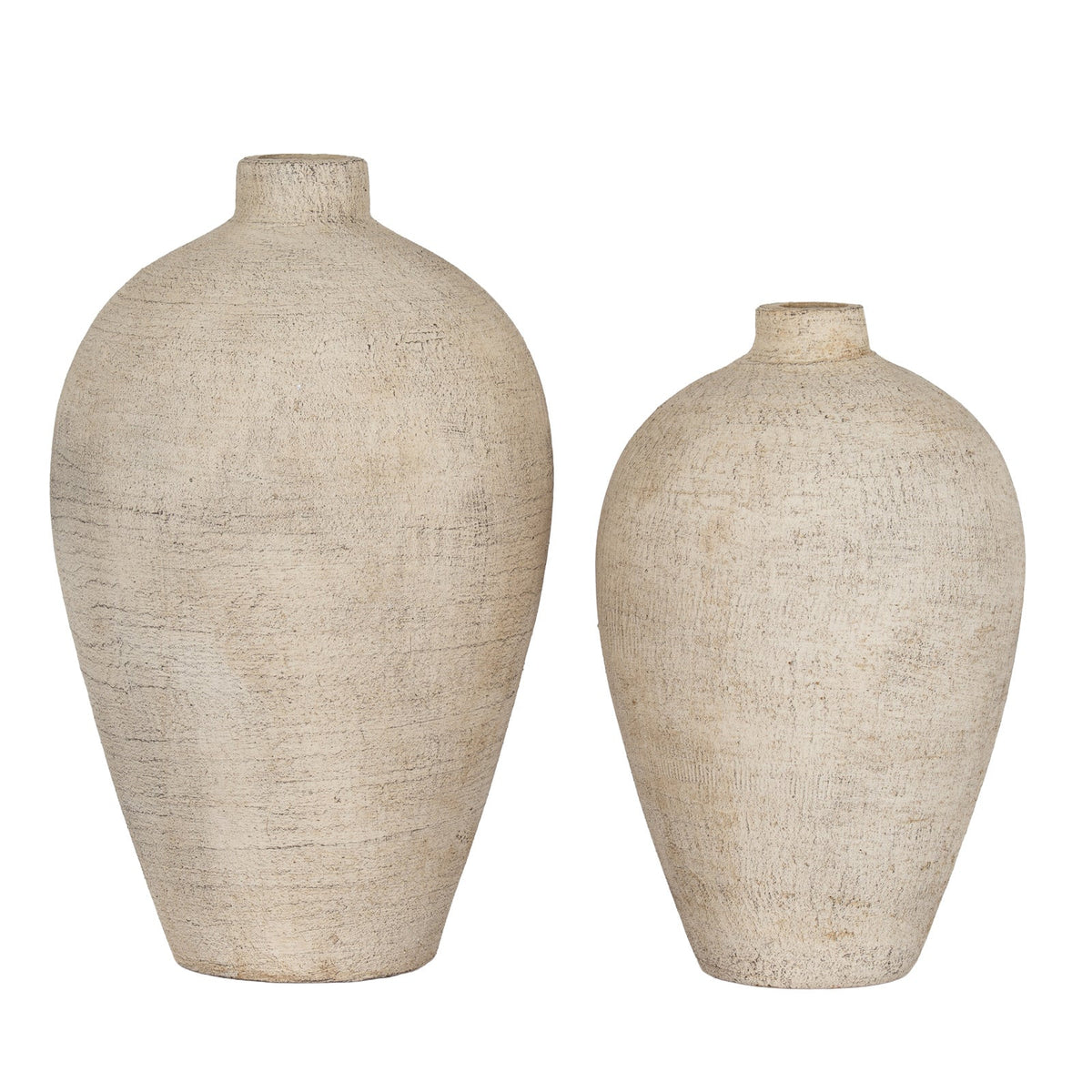 Morrow Medium Vase - Neutral Ceramic Decorative Vase