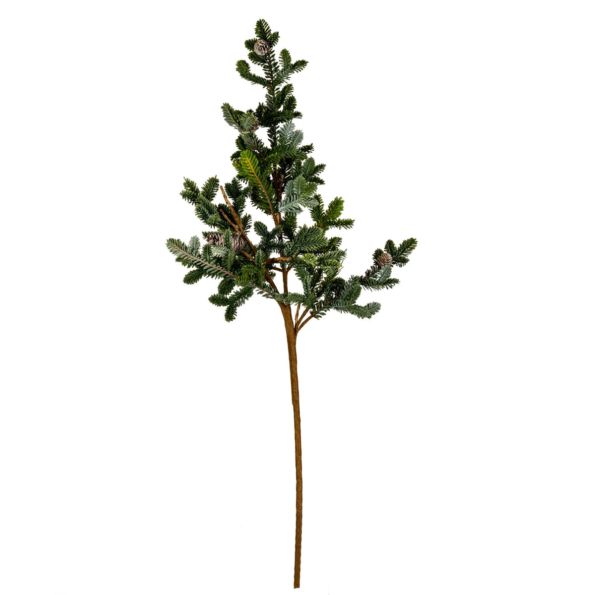 Woodland Pine Teardrop Swag With Pinecones