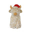 Merry Moo Ceramic Cow Ornament