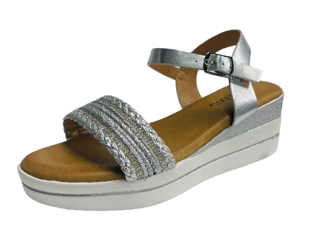 Women's Wedge Heel Ankle Strap Sandals