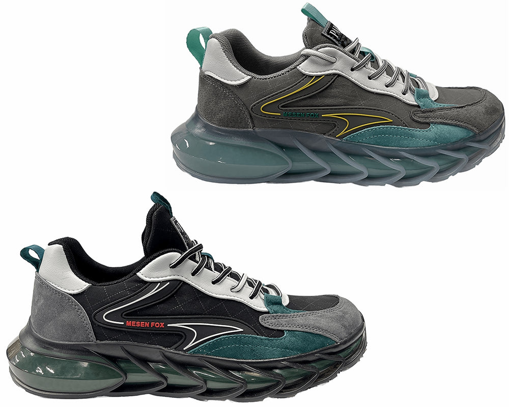 Men's Casual M203 Mesh Lace Up Trainers Main image