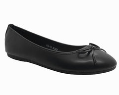 Ballerina Slip On Flat Bow Shoes