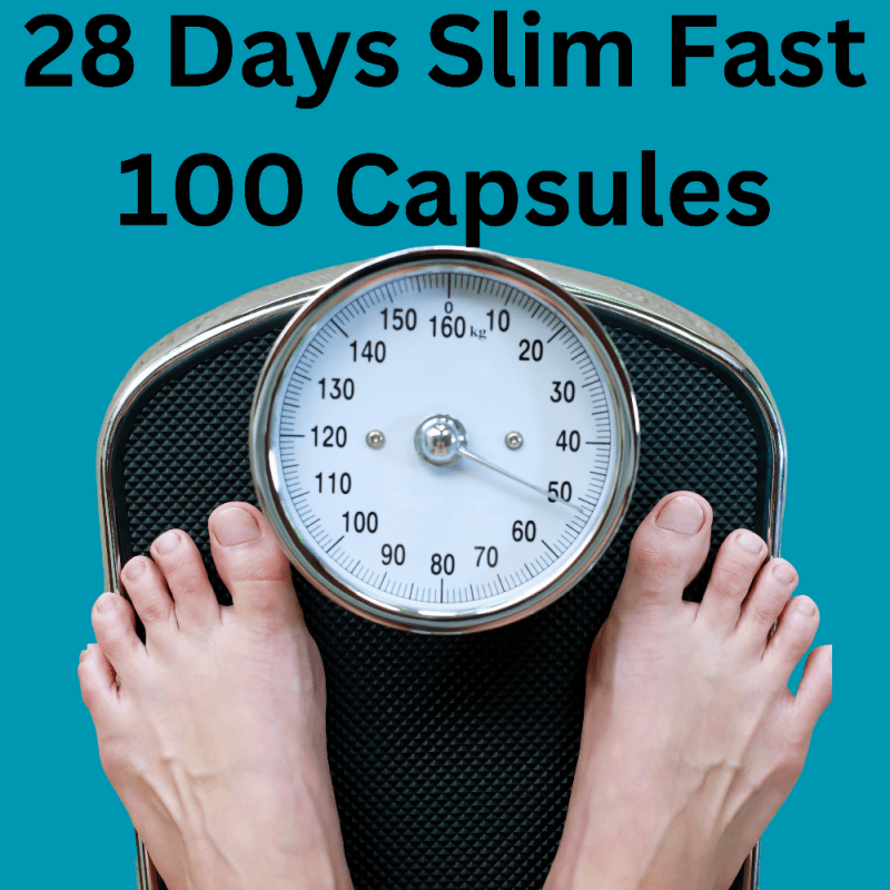 28 Detox Weight Loss Sliming Capsule, Gentle Detoxification Healthy Weight Loss, with Added Probiotic 100 Capsules 1.5m Lactobacillus Acidophilus100 Capsules @ 1200mg Secondary image