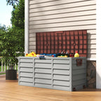 290L Waterproof Large Plastic Garden Storage Box with Wheels - Storage Box - British D'sire