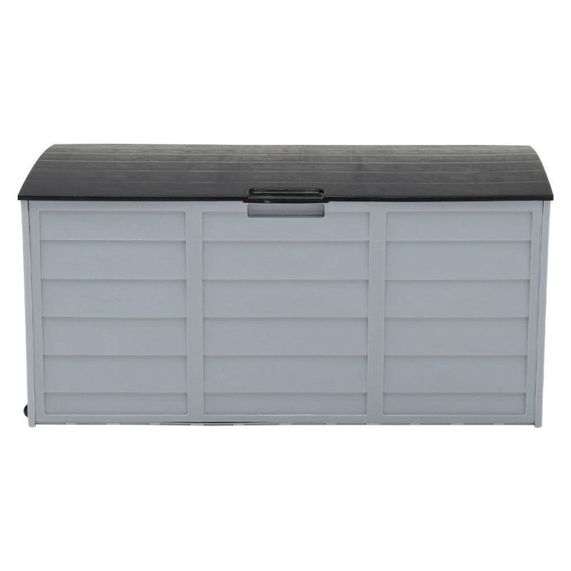 290L Waterproof Large Plastic Garden Storage Box with Wheels - Storage Box - British D'sire