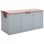 290L Waterproof Large Plastic Garden Storage Box with Wheels - Storage Box - British D'sire