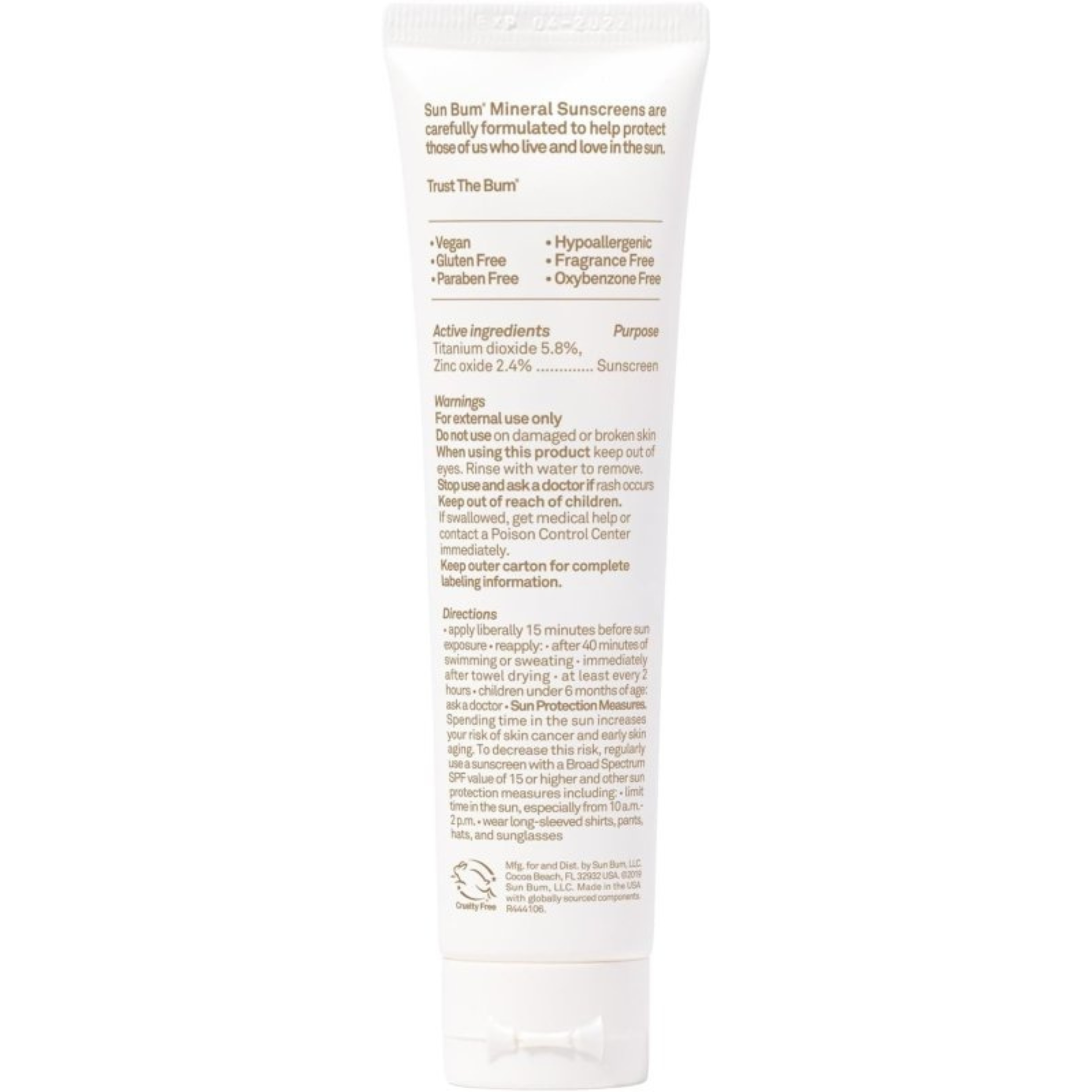 Sun Bum Mineral SPF 50 Sunscreen Face Stick | Vegan and Hawaii 104 Reef Act Compliant (Octinoxate & Oxybenzone Free) Broad Spectrum Natural Sunscreen with UVA/UVB Protection | .45 oz Secondary image