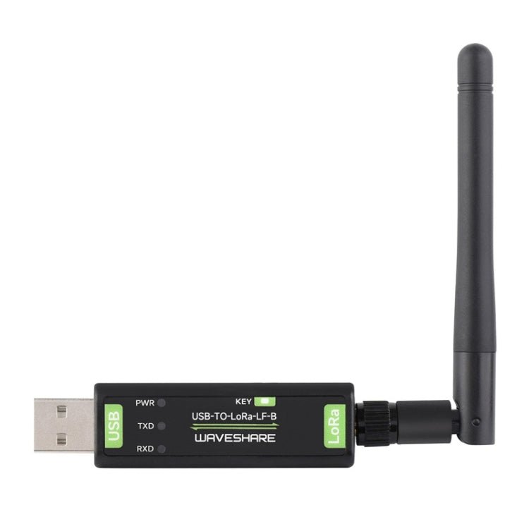 2pcs Waveshare 24514 USB To LoRa Data Transfer Module Based On SX1262 LF Version Using XTAL Crystal Oscillator - British D'sire