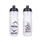 2pcs ZTTO wb-002 750ml Portable Fitness Sports Cup Bicycle Outdoor Riding Water Bottle - British D'sire