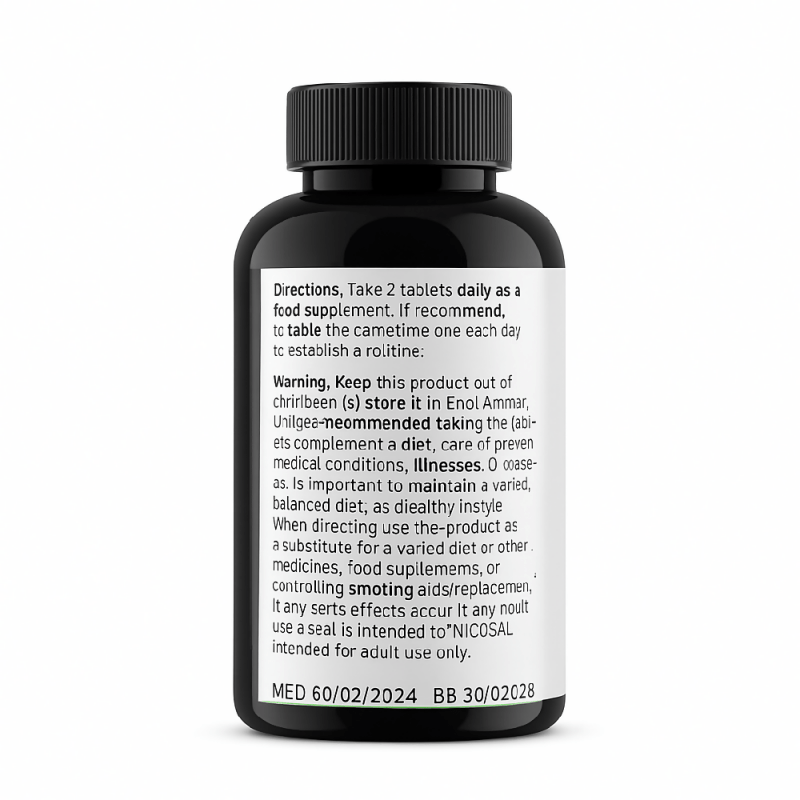 2X Smokers Vitamin 90 Tablets Nicosal High Strength Immune Booster for Smokers and Ex - Smokers, Lung Clear, 90 Tablets - Food Supplement, Vitamin - British D'sire