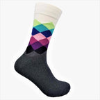 3 - Pack Cream and Grey Socks - All Products - British D'sire