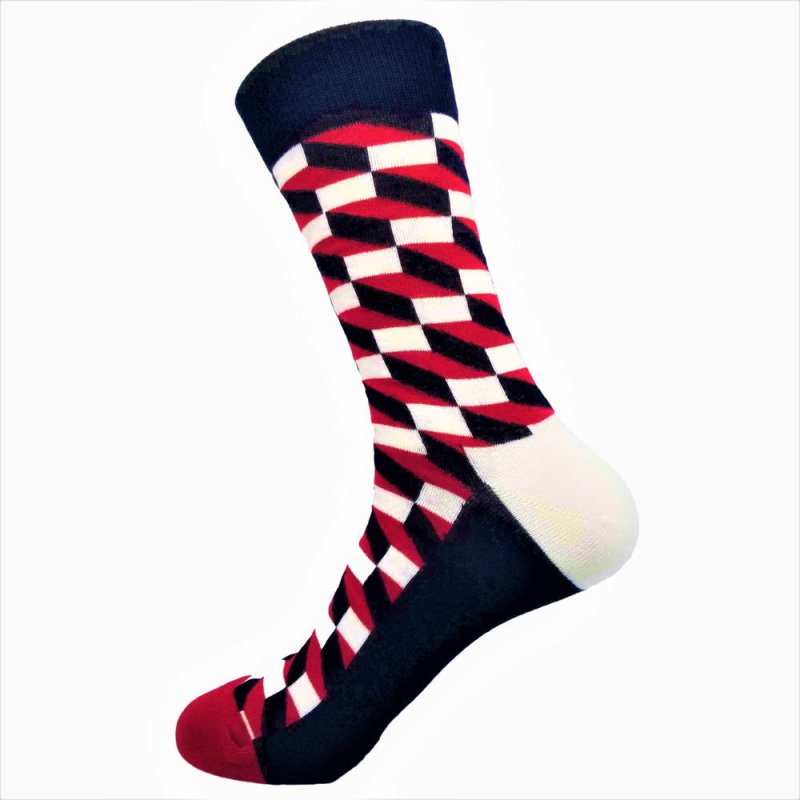 3 - Pack Mixed Checked Socks - All Products - British D'sire