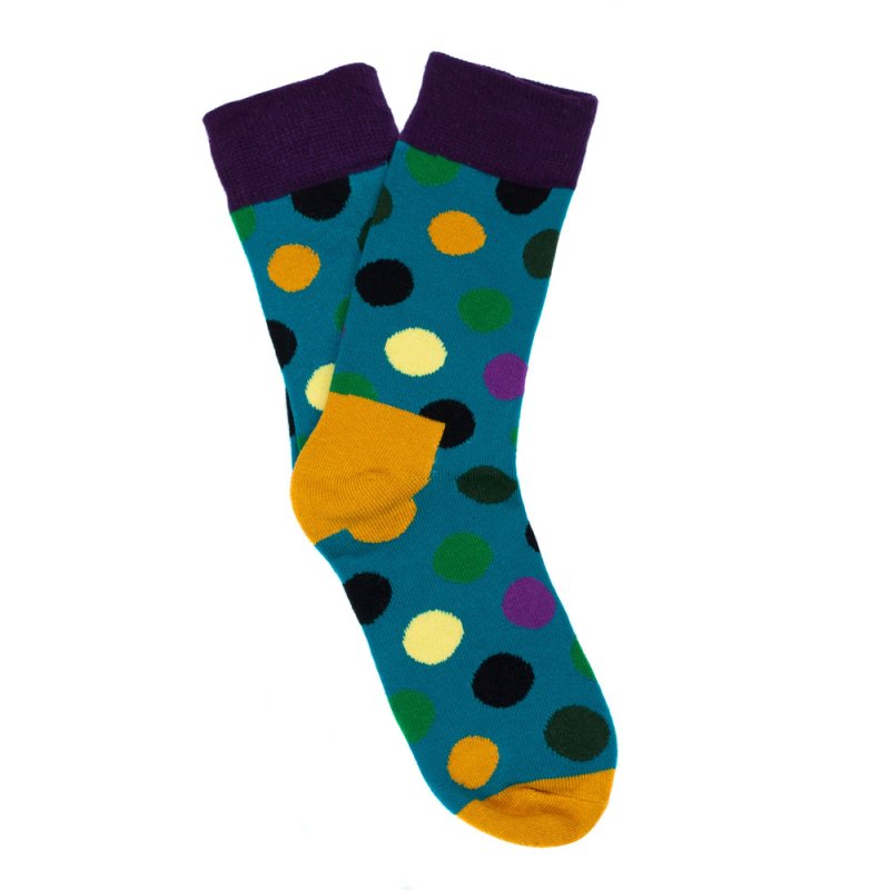 3 - Pack Mixed Polka Dot Socks - All Products - British D'sire