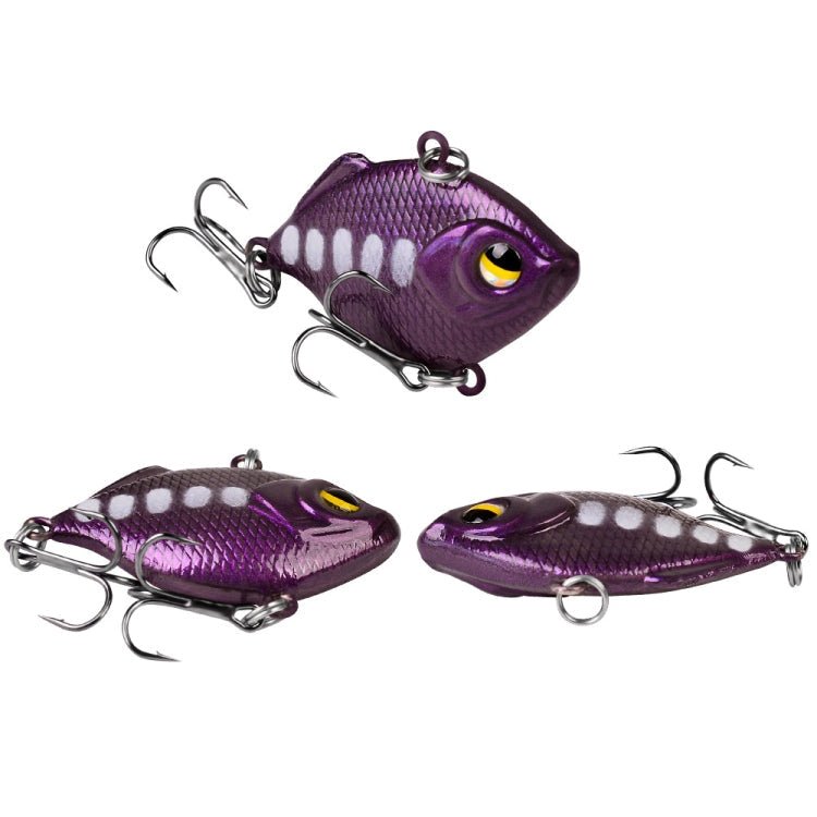 3 PCS PROBEROS DW1044 4.5cm/8.5g Lure Fake Bait Iconic Plastic VIB Hard Bait(H) - British D'sire Main image